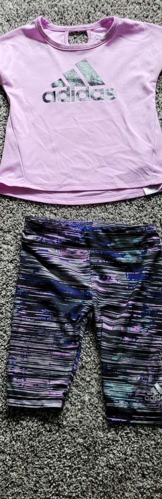 12 month girls Adidas outfit